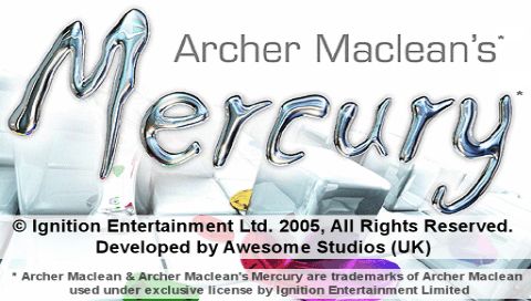 Archer Maclean's Mercury screenshot 3 for PSP